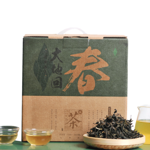 品味岁月醇香 云南普洱茶普之味生茶2017十味藏香系列之大地回春布朗山春茶散茶